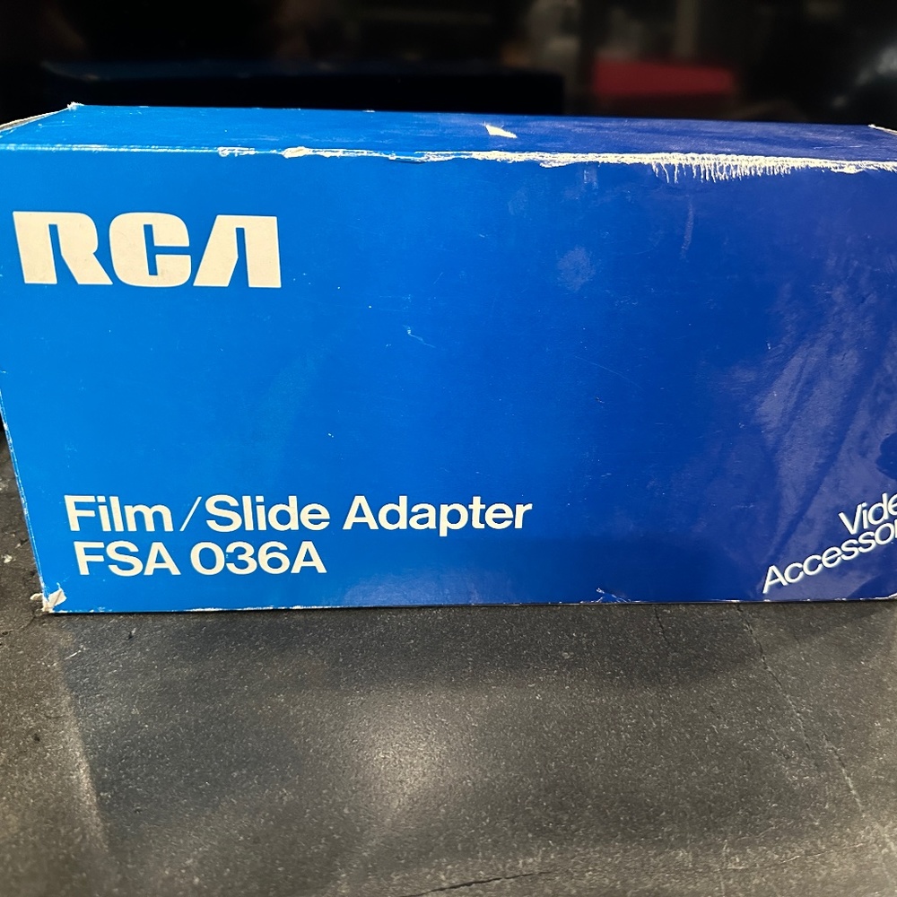 RCA Film/Slide Adapter FAS 036A